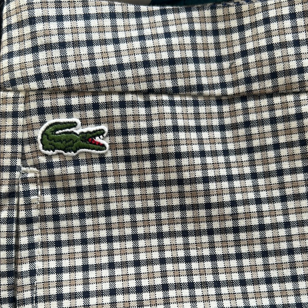 Men's Lacoste Classic Checkered dress Pants - Picture 4 of 7